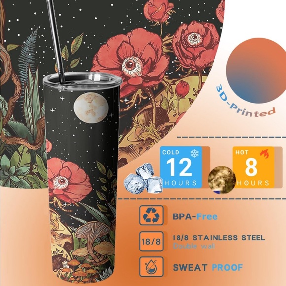 Boho Moon Tumbler - Picture 3 of 3